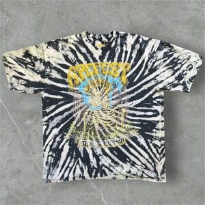 Apefest T-Shirt Pier 17 Tie Dye Graphic Tee Menswear size‎ Large good condition
